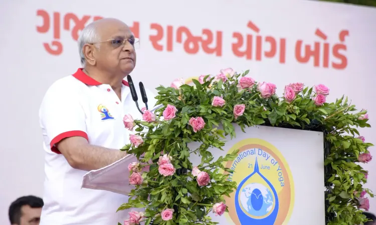 राजकोट बनेगा भारत का पहला '15-मिनट योग शहर', CM भूपेंद्र पटेल ने 12वें योग दिवस पर किया ऐलान