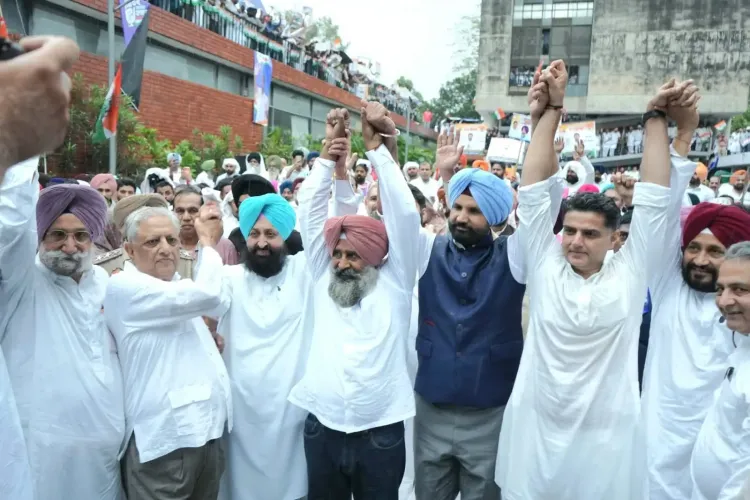 पंजाब कांग्रेस अध्यक्ष परगट सिंह ने संभाला पदभार, किसानों-युवाओं को बताया राज्य की असली ताकत