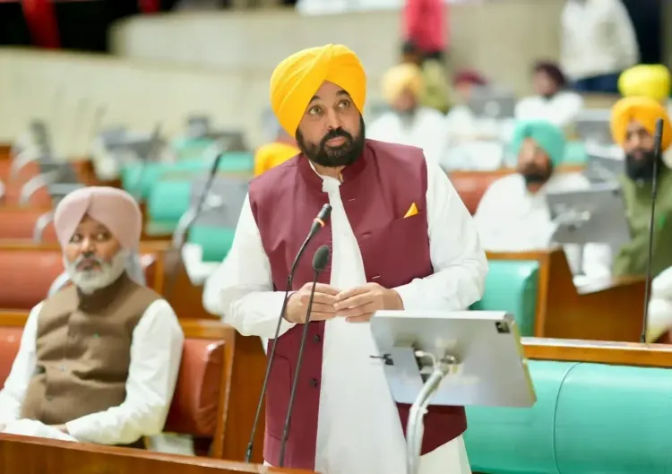 भगवंत मान ने पंजाब विधानसभा में एसआईआर रद्द करने की माँग की, 'वोट चोरी' को बताया लोकतंत्र के लिए खतरा