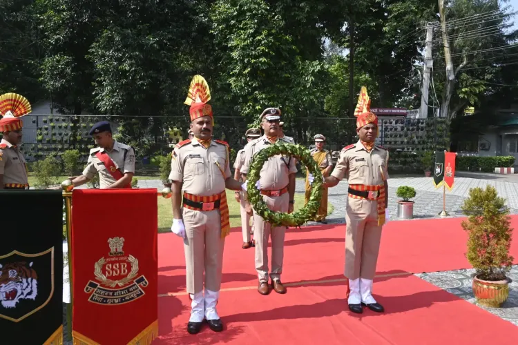 दंतेवाड़ा माओवादी हमले की 15वीं बरसी: एसएसबी ने चार शहीद जवानों को दी भावभीनी श्रद्धांजलि