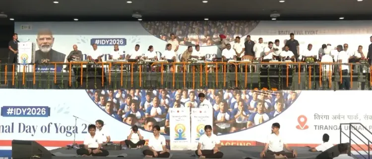 अंतरराष्ट्रीय योग दिवस 2025: चंडीगढ़, हरियाणा और पंजाब में हजारों ने किया योगाभ्यास