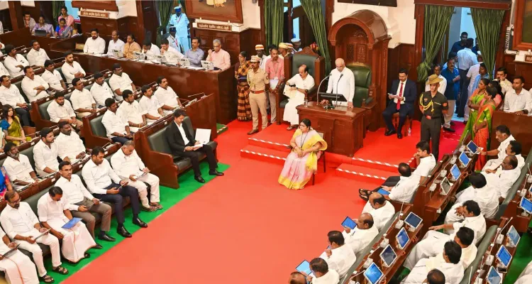 तमिलनाडु विधानसभा का पहला सत्र: राज्यपाल अर्लेकर ने 'वेट्री तमिझगम' विजन से खोला टीवीके सरकार का रोडमैप