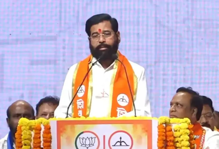 क्या एकनाथ शिंदे ने उद्धव ठाकरे को 'भ्रष्टाचार सम्राट' कहा?