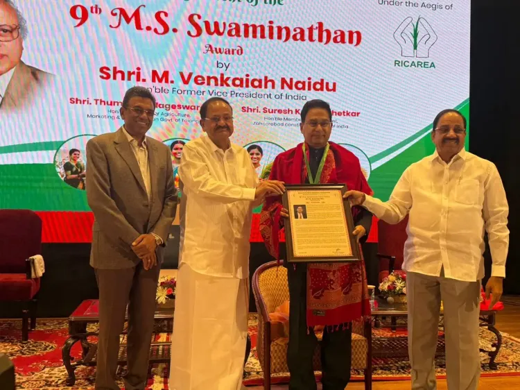 वेंकैया नायडू ने युवाओं को कृषि के महत्व पर ध्यान देने के लिए प्रेरित किया