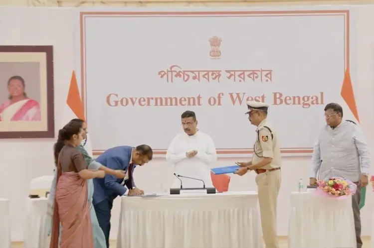 पश्चिम बंगाल पुलिस का राष्ट्रीय रक्षा विश्वविद्यालय से MOU, साइबर अपराध और AI प्रशिक्षण पर फोकस