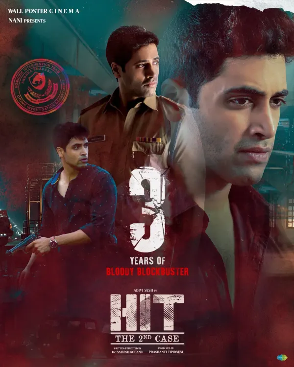 'Hit 2' director Sailesh Kolanu tells Adivi Sesh: The kind of support you gave is something I will never forget in my life!