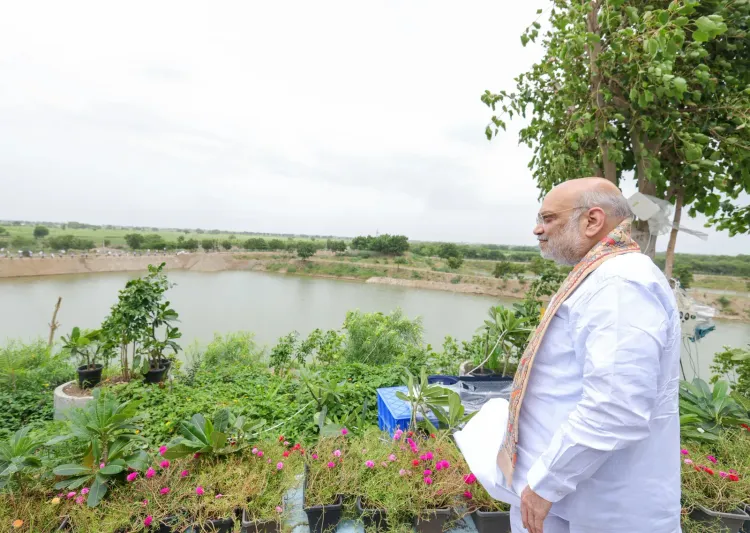 Amit Shah inaugurates Gujarat Gaurav Sarovar in Amreli, cites 160% irrigation rise