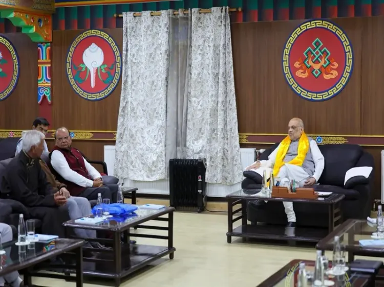 Amit Shah to offer prayers at Buddha relics in Leh on Buddha Purnima