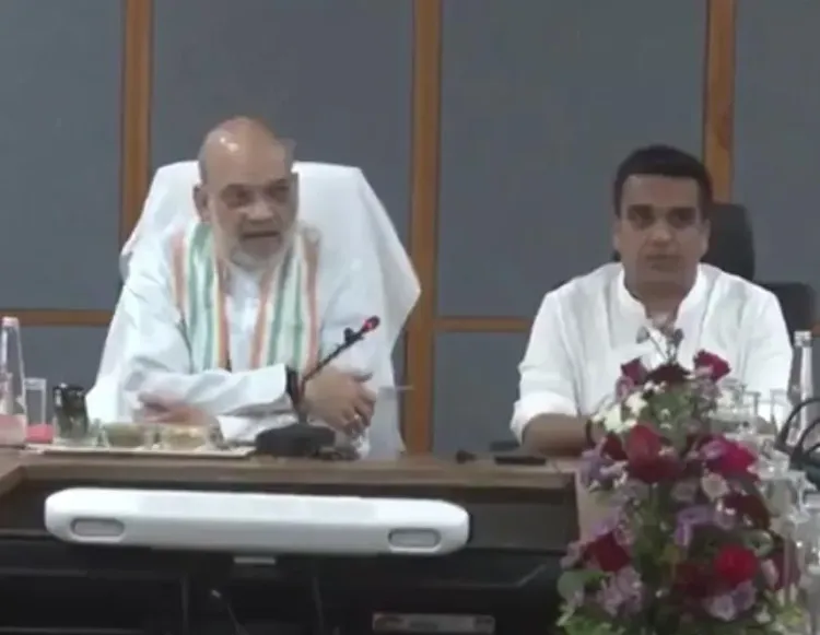 Amit Shah chairs 6 review meets in Ahmedabad; Green Lok Sabha, highway, hospitals in focus