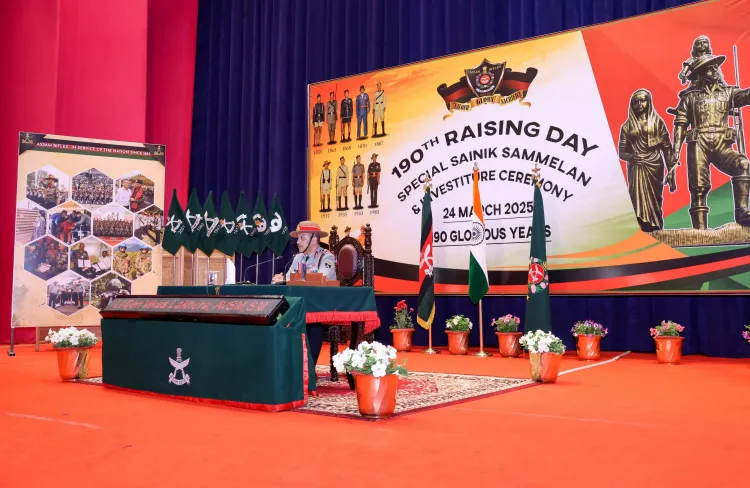 HM Shah and DoNER Minister Scindia Celebrate Assam Rifles' 190th Raising Day