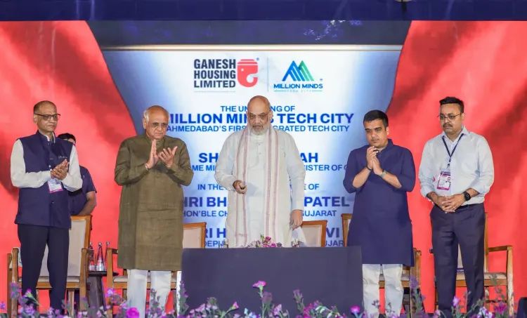 Amit Shah inaugurates Million Minds Tech Park in Ahmedabad, 70,000 jobs targeted