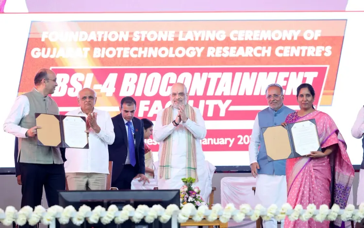 Did HM Shah Just Lay the Foundation for India's First State-Run BSL-4 Lab in Gandhinagar?
