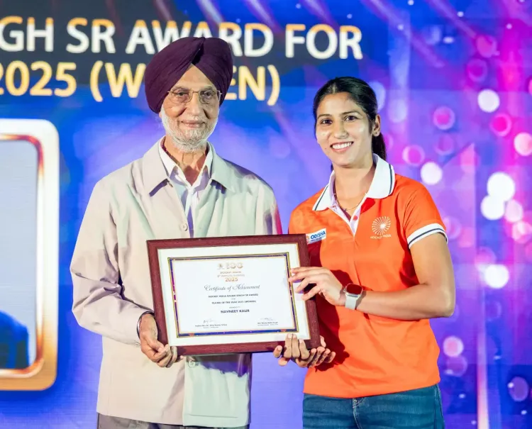 Navneet Kaur Reflects on Teamwork After Winning Player of the Year Award