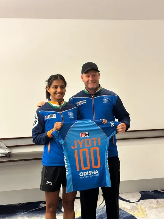 Jyoti completes 100 international caps for India at FIH Nations Cup