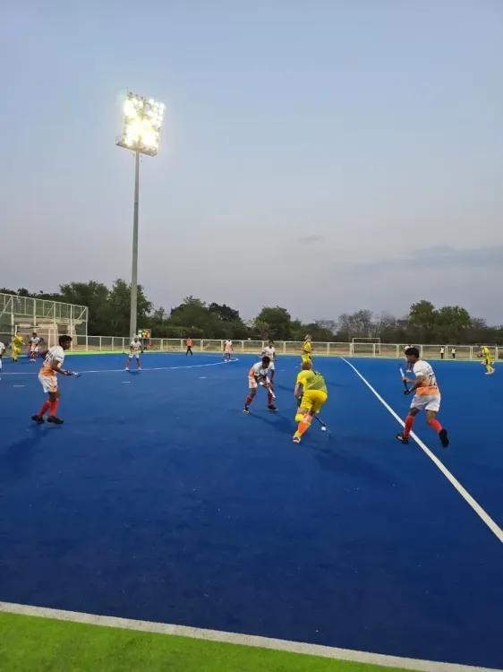 India U18 men's hockey team draw 3-3 with Australia in series finale