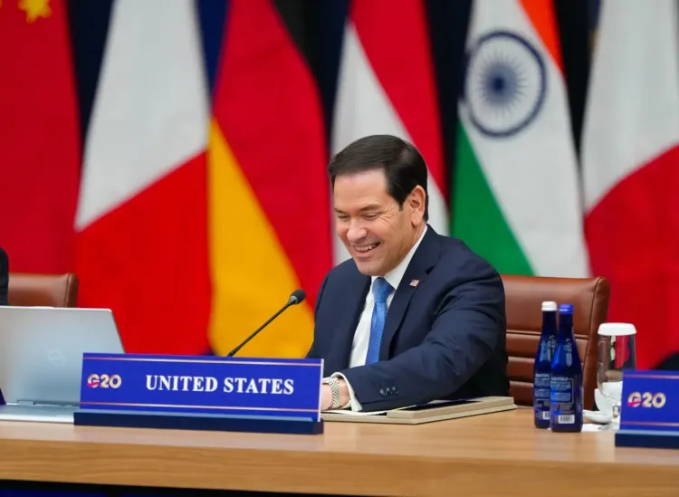 Rubio at G20 Atlanta: Hormuz, Bab al-Mandeb must stay open for trade