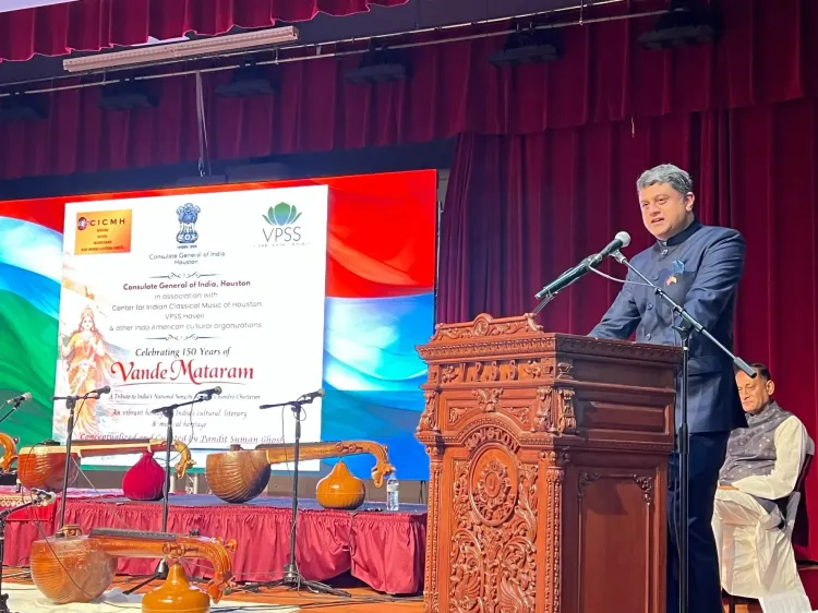 Celebrating 150 Years of 'Vande Mataram' in Houston