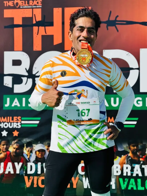 What Inspired Sachin Sharma, a WR's Senior Officer, to Become an Endurance Athlete?