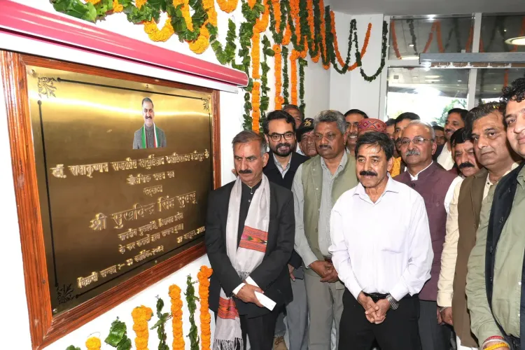 HP CM inaugurates academic block at Dr. Radhakrishnan Medical College