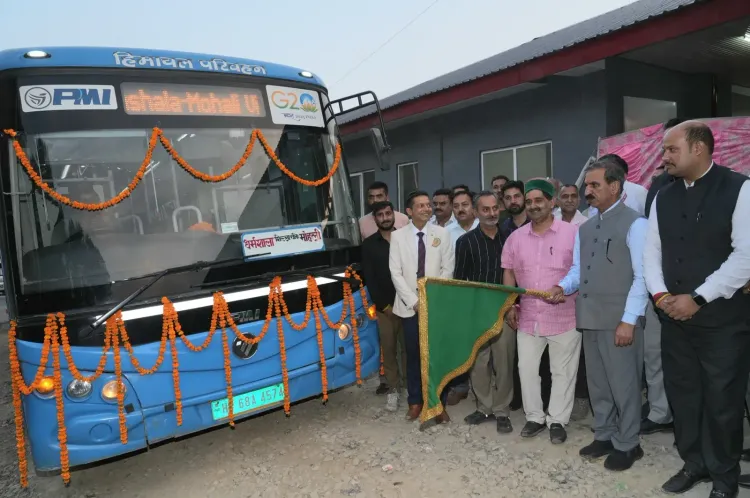 HP CM Office flags off buses after new HRTC workshop inauguration