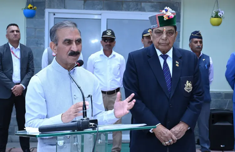 HP CM Office Honours Ex-Police Personnel in Shimla