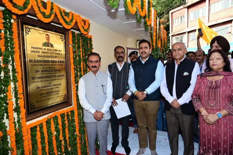HP CM Office Inaugurates Multi-Level Parking at SDA Kasumpti
