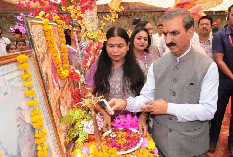 HP CM Office lays foundation of indoor sports complex at Dharmgiri school