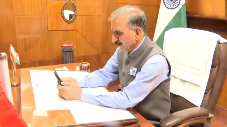 HP CM Office Reaches Out to Boh Valley Cloudburst Victims