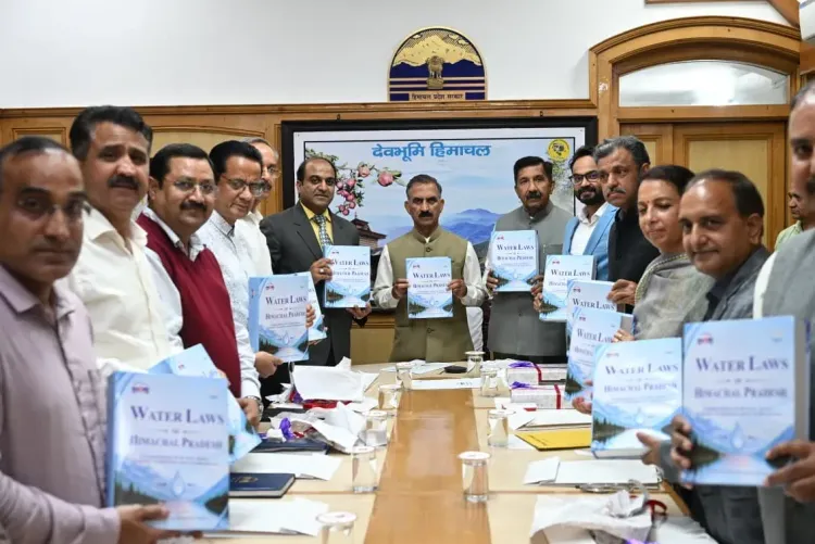 HP CM Office releases 'Water Laws of Himachal' compendium