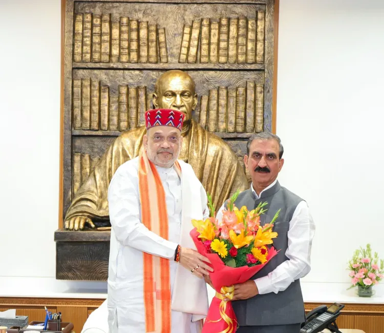 HP CMO Advocates State Interests at Amit Shah Meet