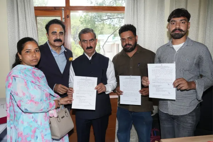 HP CMO Issues Compassionate Appointment Letters in Dharamshala