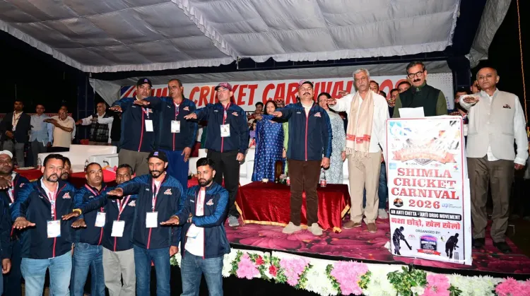 HP CMO Rallies Youth: 'Quit Drugs, Play Sports'
