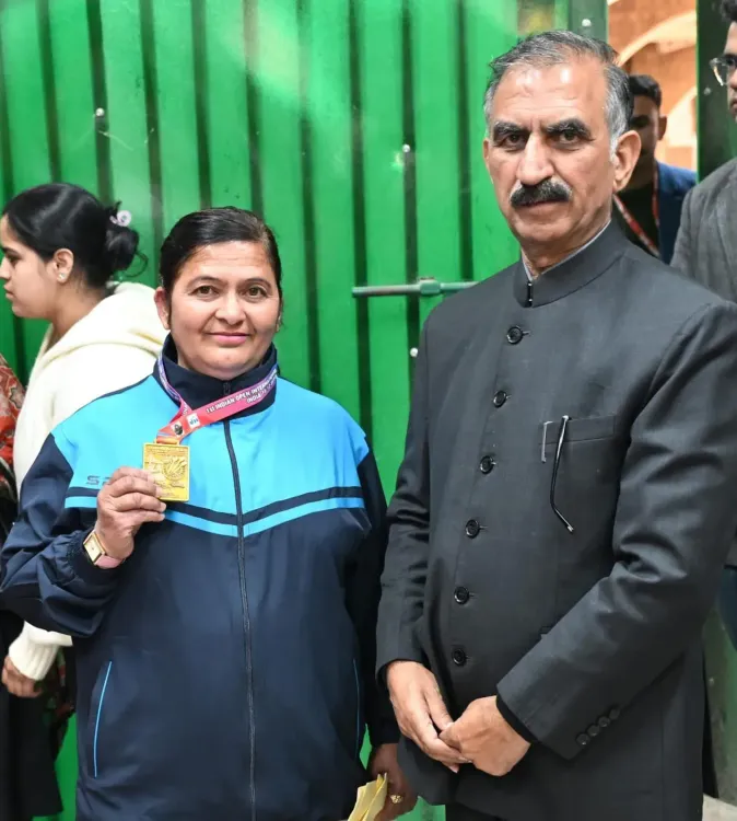 HP Secretariat's Krishna Thakur Wins Gold at India Darts Open