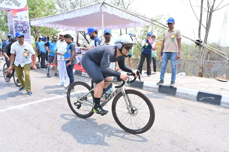 Huafrid Billimoria Secures Spot for International Para-Triathlon and Para-Cycling Competitions