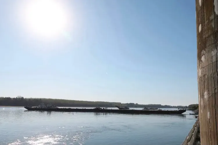 Hungary sinks barges in Danube to save Paks nuclear plant from shutdown