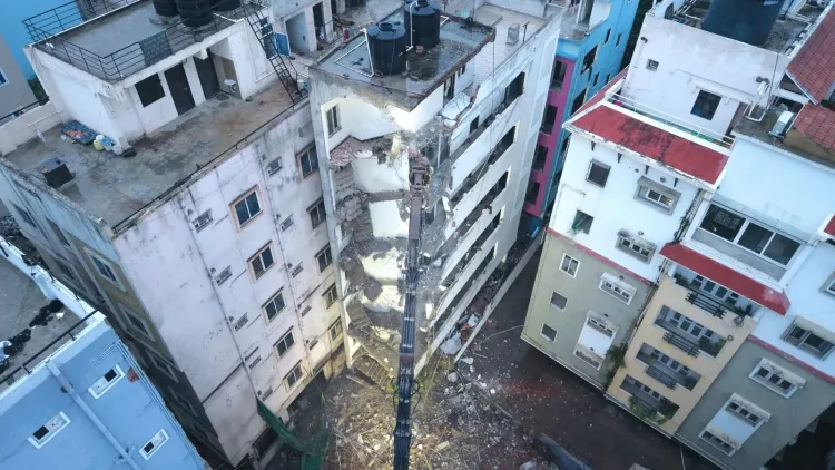 Hyderabad building collapse: Owner arrested at airport fleeing country, contractor absconding