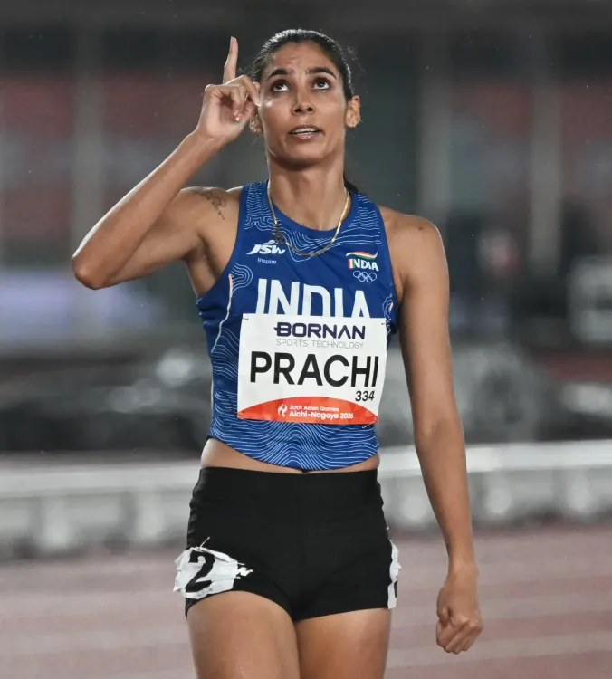 Prachi Choudhary wins Asian Games 400m bronze: 'I gave everything I had'