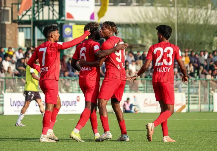 I-League 2024-25: Inter Kashi Triumphs 3-1 Over Rajasthan, Churchill Brothers Hold Provisional Lead