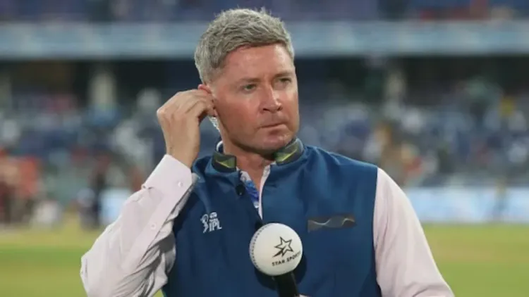 Michael Clarke's IPL 2026 near-miss: car wedged under truck after Ahmedabad final