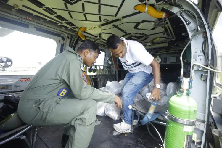 IAF Helicopters Join Sivasagar Flood Relief: CM Office