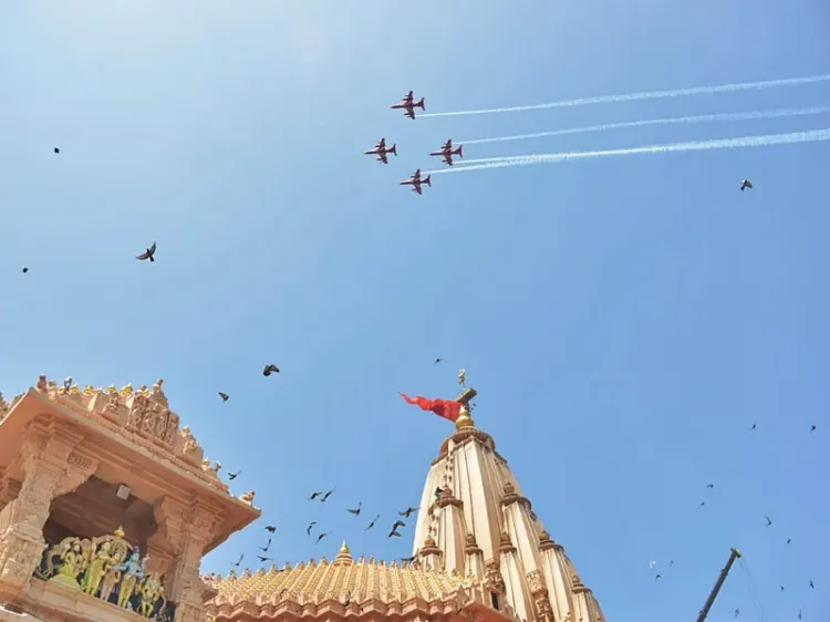 IAF Suryakiran jets to paint Somnath skies on Temple's 75th anniversary