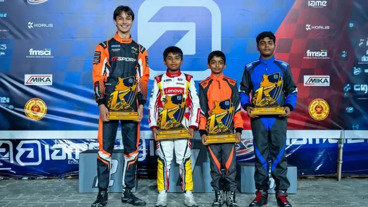 आईएएमई सीरीज इंडिया 2026: कैराव रॉबर्सन ने सीनियर क्लास जीती, रेहान खान ने जूनियर खिताब पर किया कब्जा
