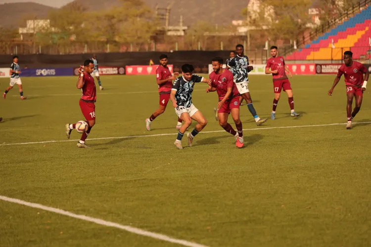 Rajasthan United Clinches Victory Over Real Kashmir with Soukouna's Goal