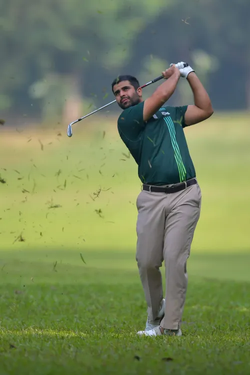 Pukhraj Gill holds one-shot lead at Players Championship despite mid-round wobble