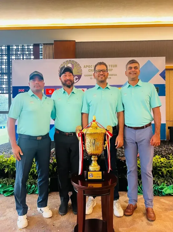 Did IGU Dispatch a Four-Member Team for the Inaugural APGC Mid-Amateur Championship?