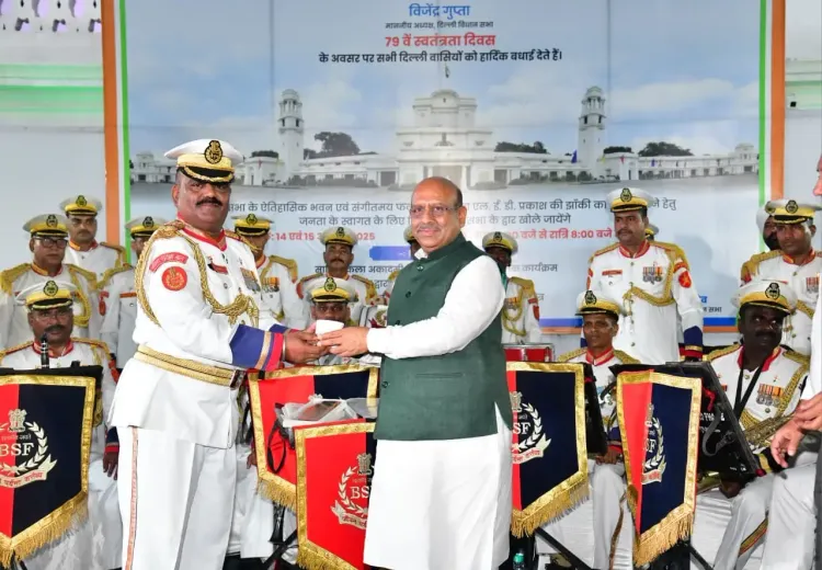 How does Illumination Enhance Independence Day Celebrations at Delhi Assembly?