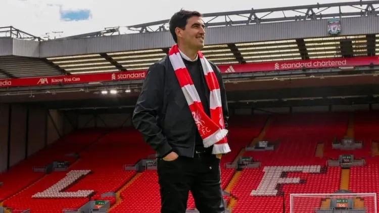 Andoni Iraola appointed Liverpool head coach ahead of 2026-27 season