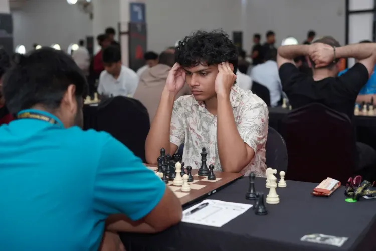 IM Soham Kamotra halts Iniyan's perfect run at Mumbai Global Chess Festival