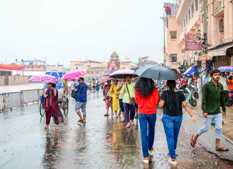 IMD warns of heavy rain, storms in Odisha for 3 days from July 21