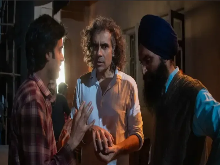 Why did Imtiaz Ali find watching Diljit Dosanjh shoot Chamkila's death scene so bizarre and unsettling?